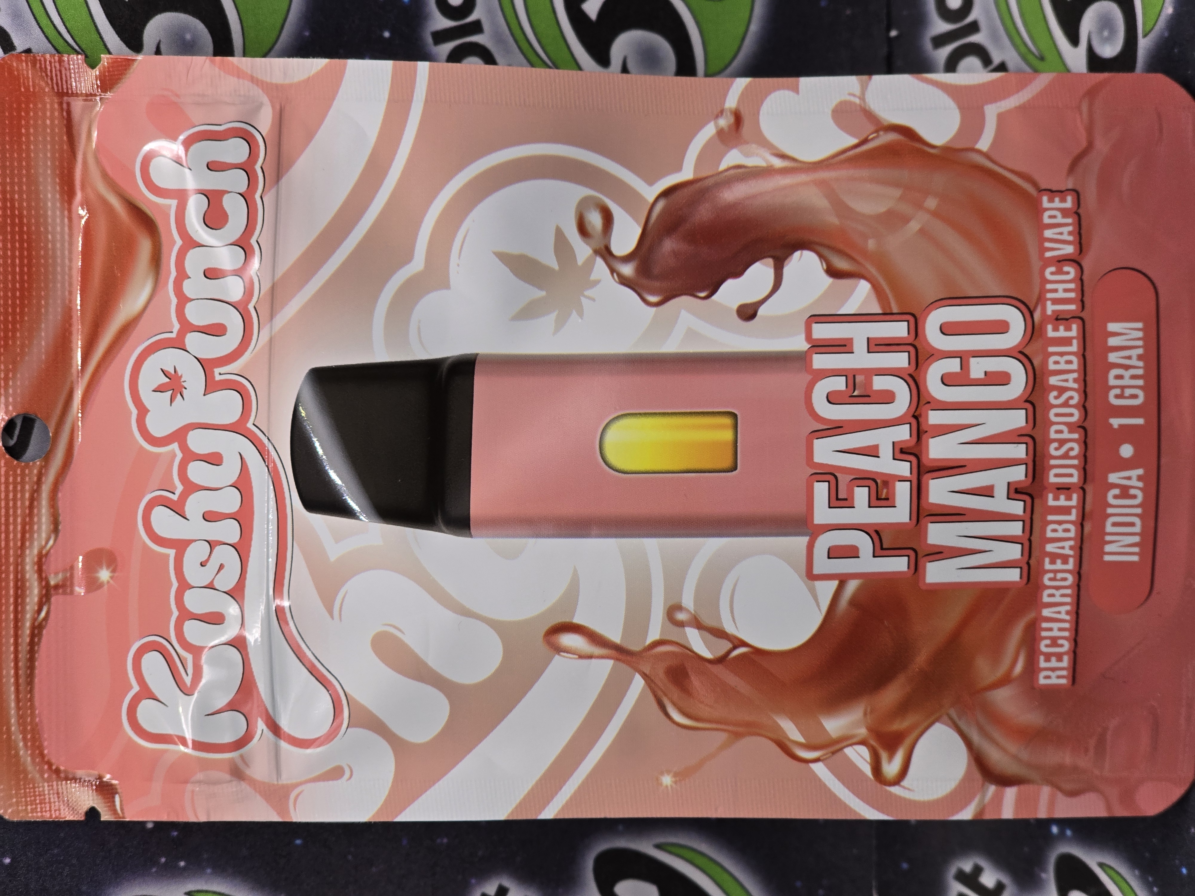 Photograph of product: Kushy Punch | Peach Mango Disposable