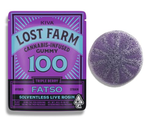 Photograph of product: TRIPLE BERRY FATSO [I] SINGLE - 100 MG