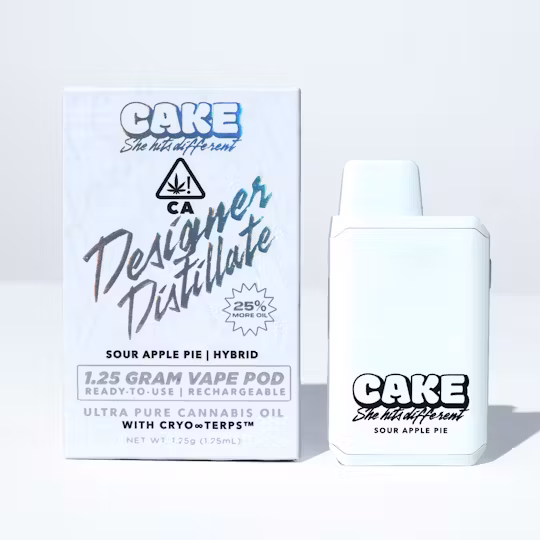 Photograph of product: Sour Apple Pie [H] Designer Distillate | Cake
