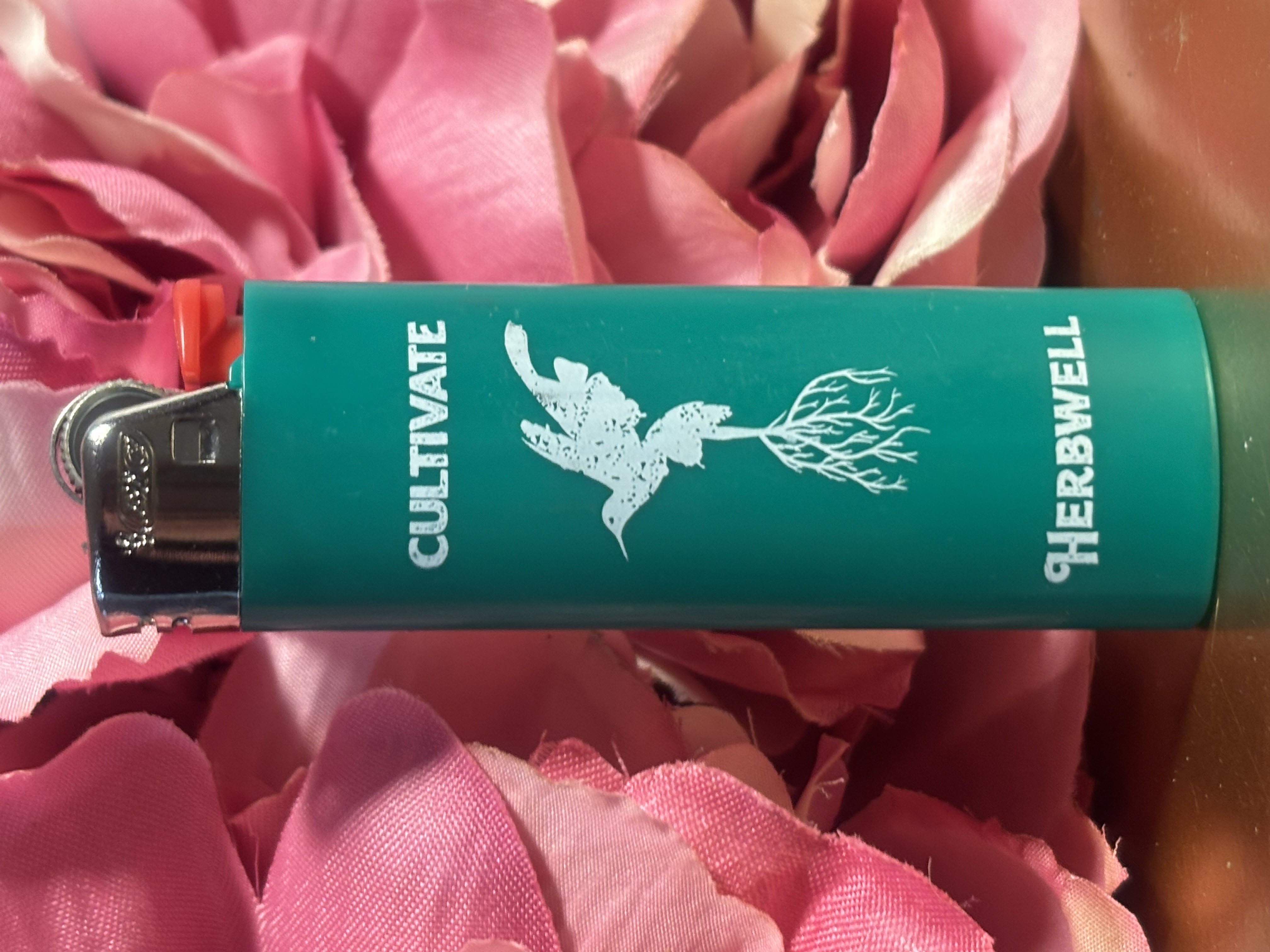 Photograph of product: Herbwell Bic Lighter CULTIVATE