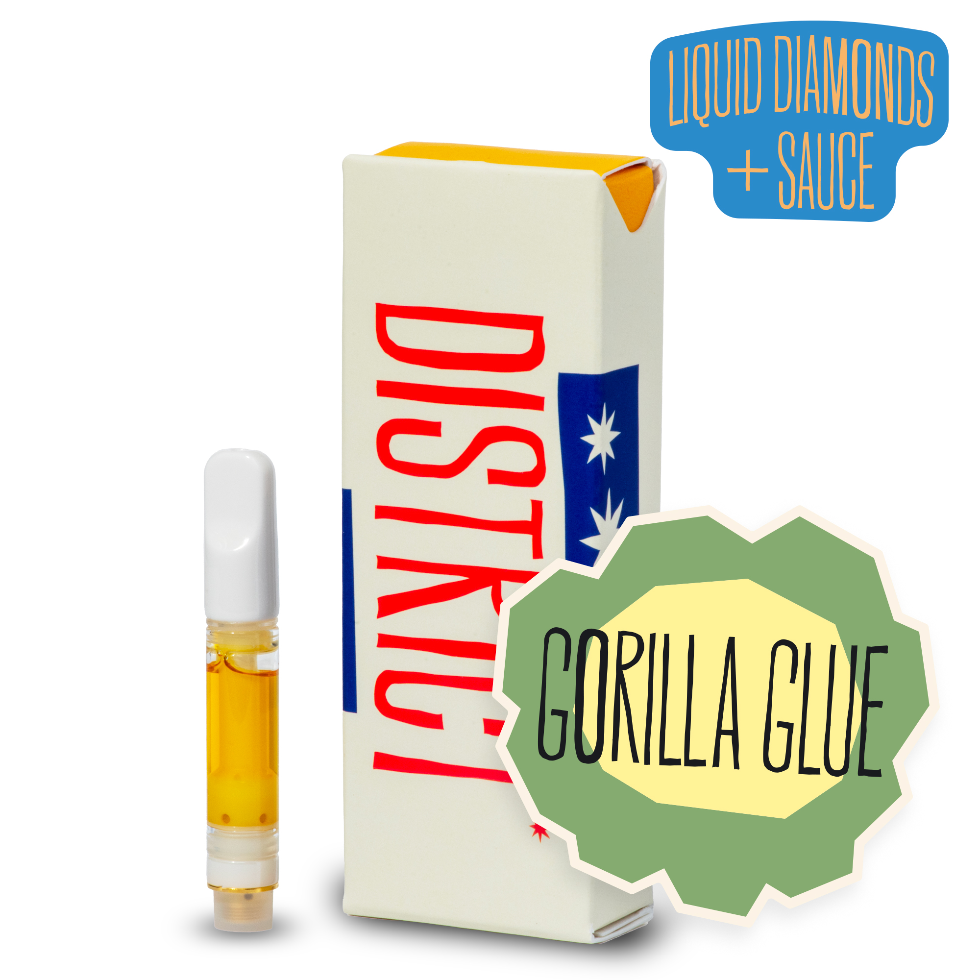 Photograph of product: Gorilla Glue #4 Liquid Diamonds and Sauce Cartridge