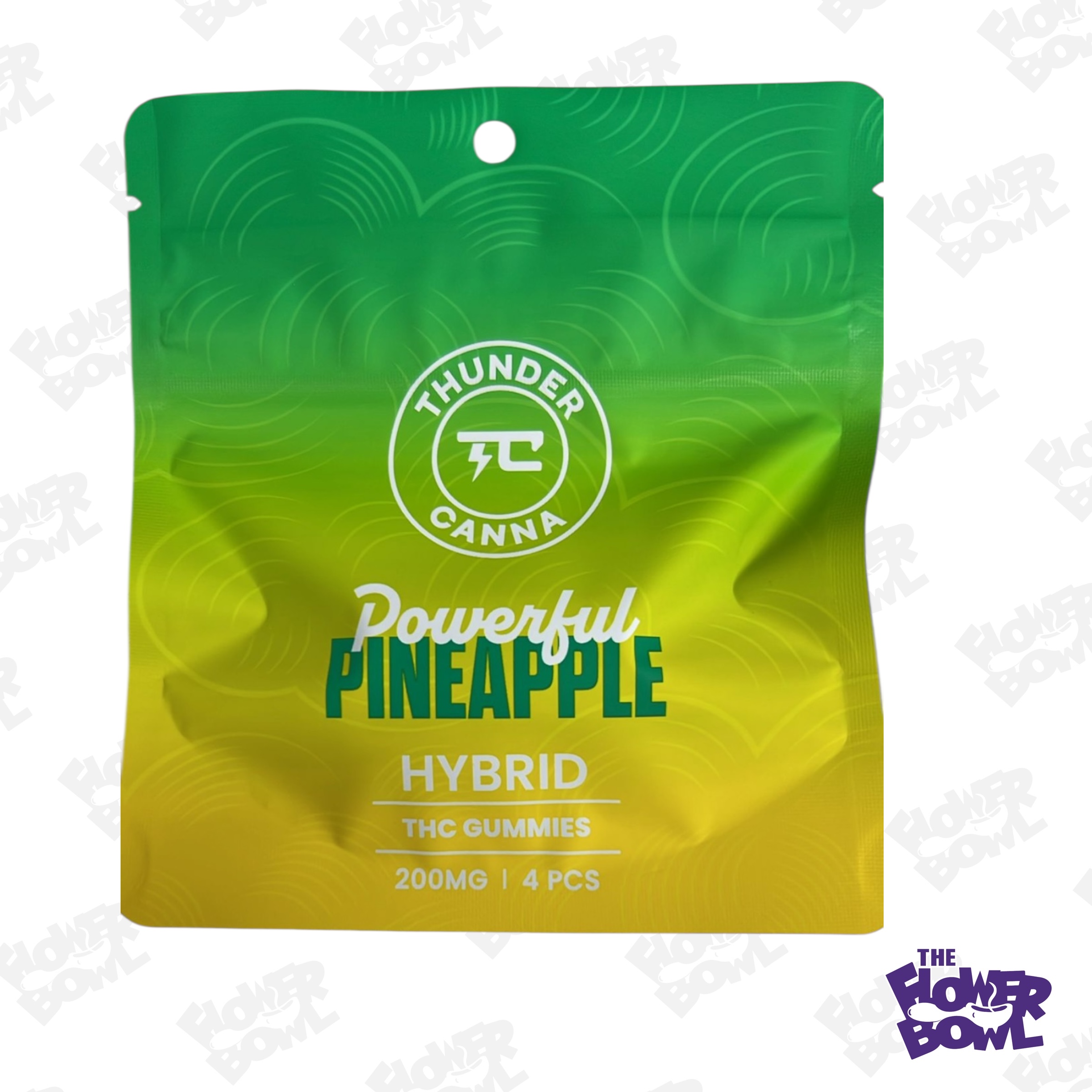 Photograph of product: AU Thunder Canna: Powerfruit Pineapple (H) 200MG