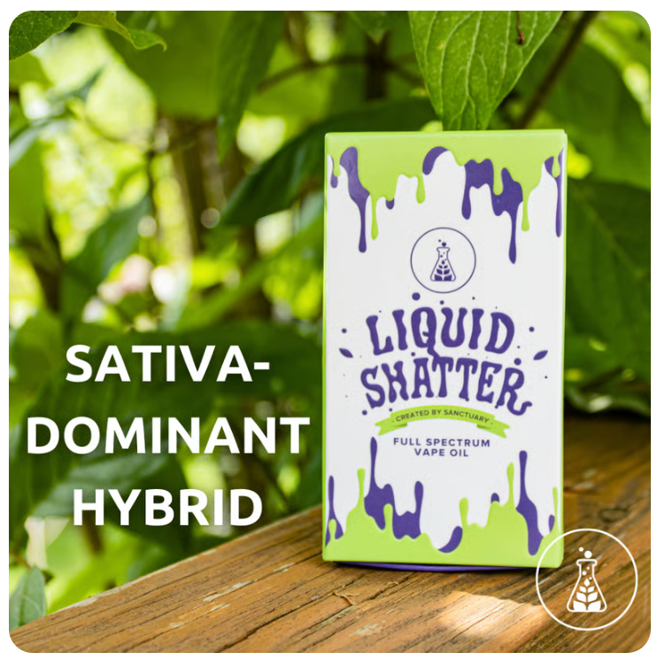 Photograph of product: Banana Bread Liquid Shatter Cartridge | 0.5g | 86.71% TAC