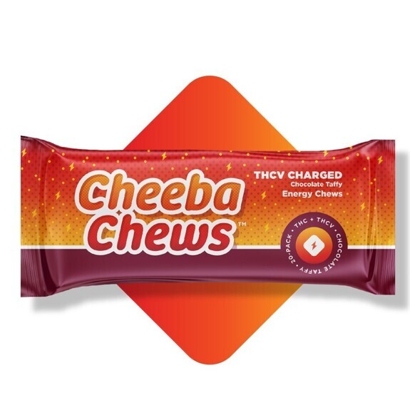 Photograph of product: Cheeba Chews - Mocha Chocolate Charged 100mg Taffy
