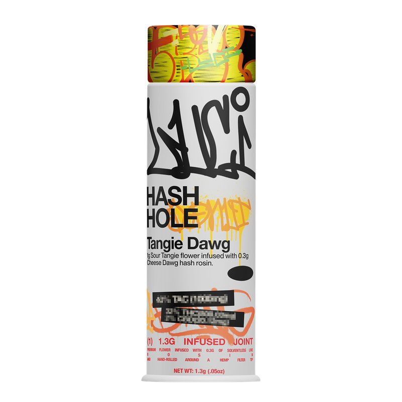 Photograph of Product: Luci | Hash Hole Rosin Infused 1.3g | Tangie Dawg