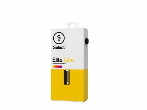 Photograph of product: Select Elite Live Amnesia Haze Live Resin Cartridge 0.5g/