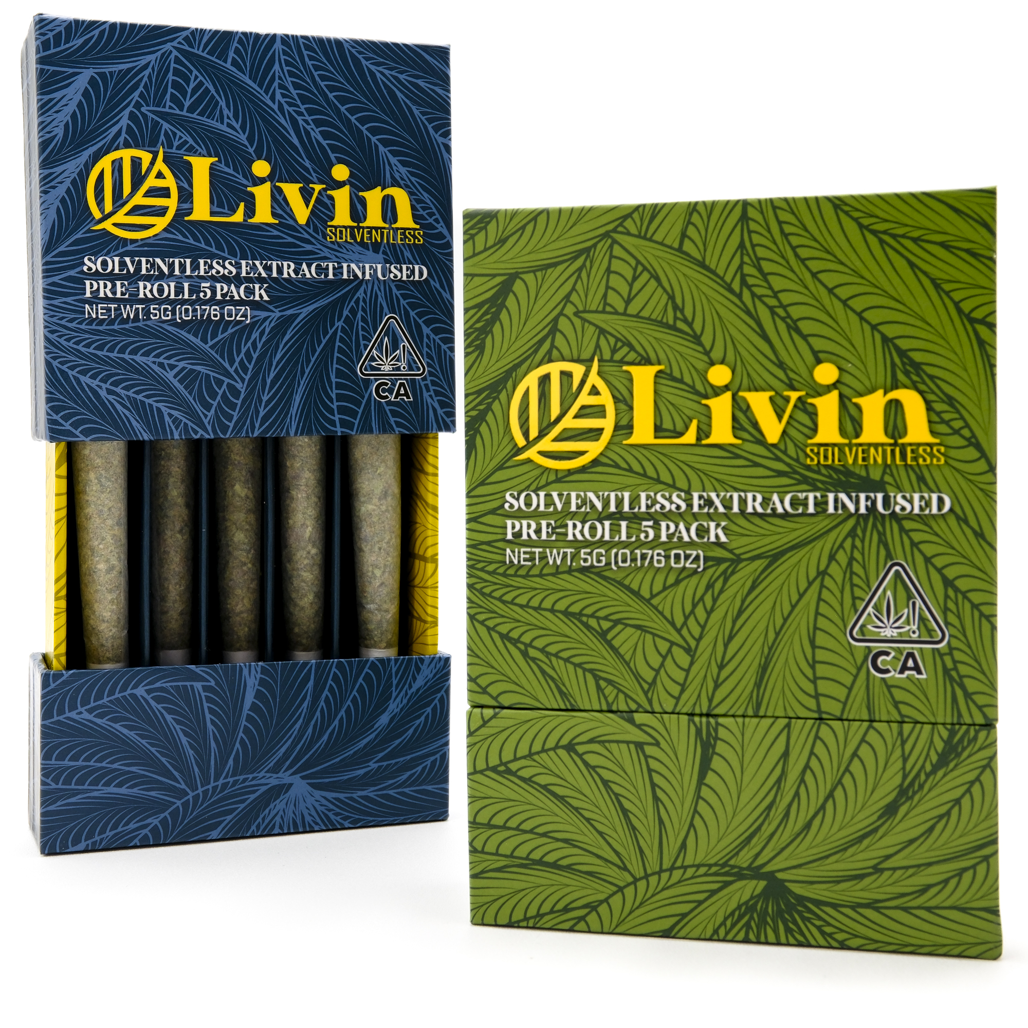 Photograph of product: Tropicana Cherry 5g Bubble au chocolat Infused 5 Pack Pre-Rolls - Livin Solventless