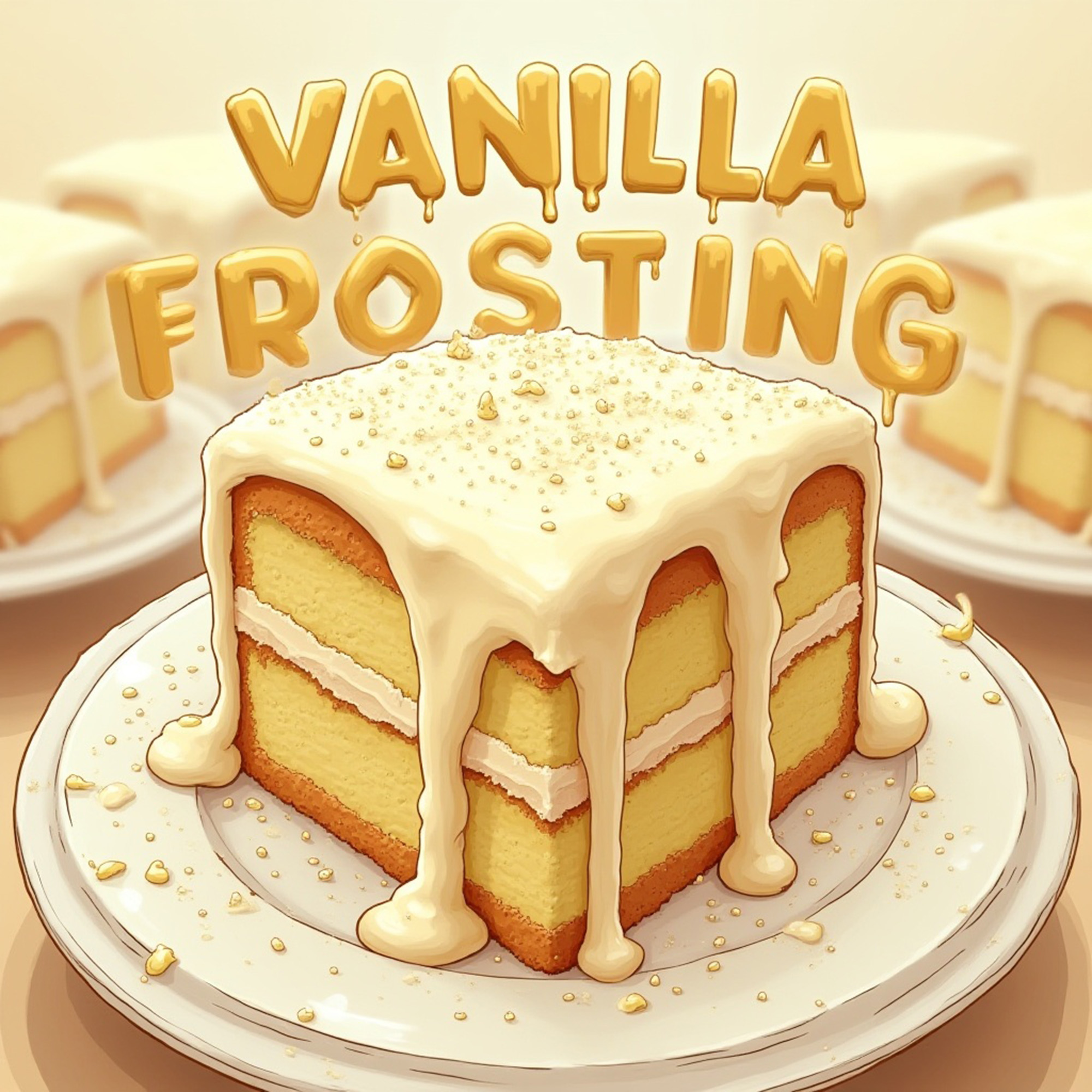 Photograph of product: DELI - Vanilla Frosting - 28g