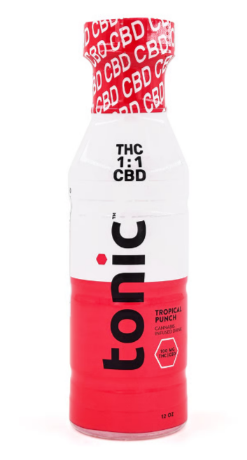 Photograph of product: Tonic - TH-oui Beverage - Tropical Punch 1:1 (100mg)