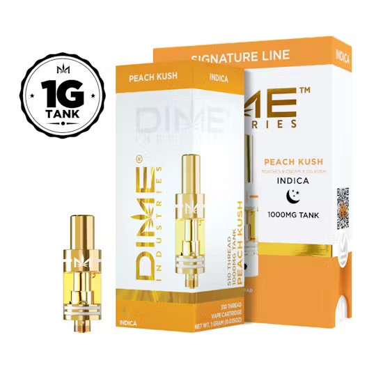 Photograph of product: Dime Industries - Peach Kush - - Tank