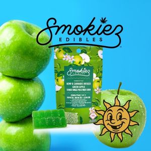Photograph of product: Smokiez | Sweet Green Apple | 100mg