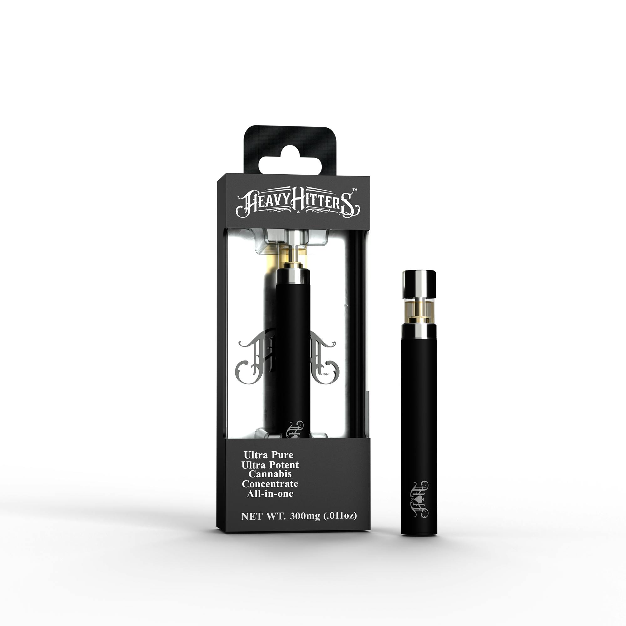 Photograph of product: Heavy Hitters AIO Vape | 0.5g | Northern Lights