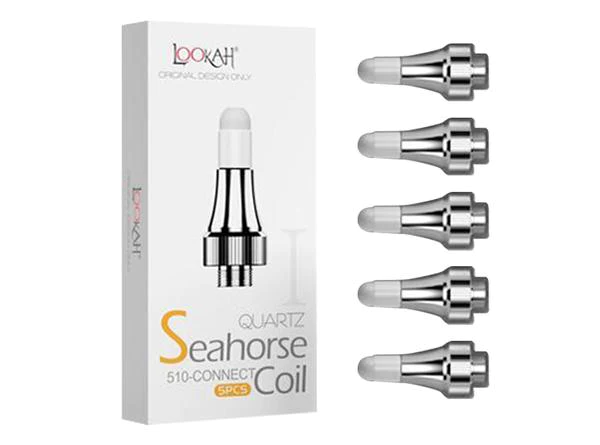 Photograph of product: Lookah l Quartz I Seahorse Coil l 5pcs