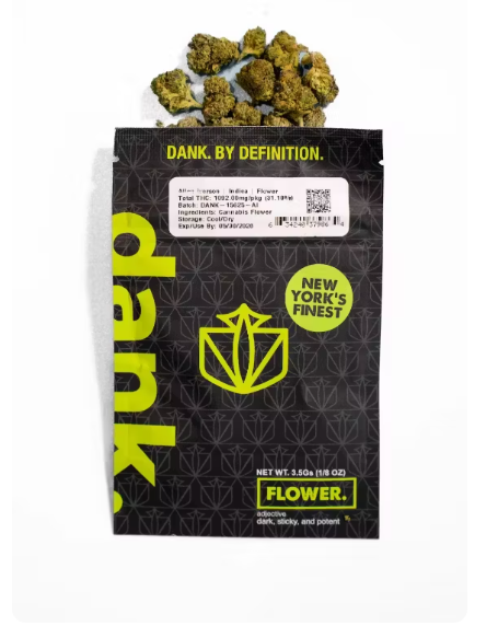 Photograph of product: Dank | Flower | Oui'd | Allen Iverson | 3.5g