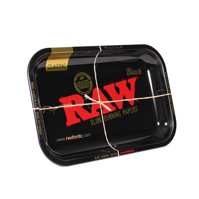 Photograph of product: RAW | Rolling Tray | Black | Small