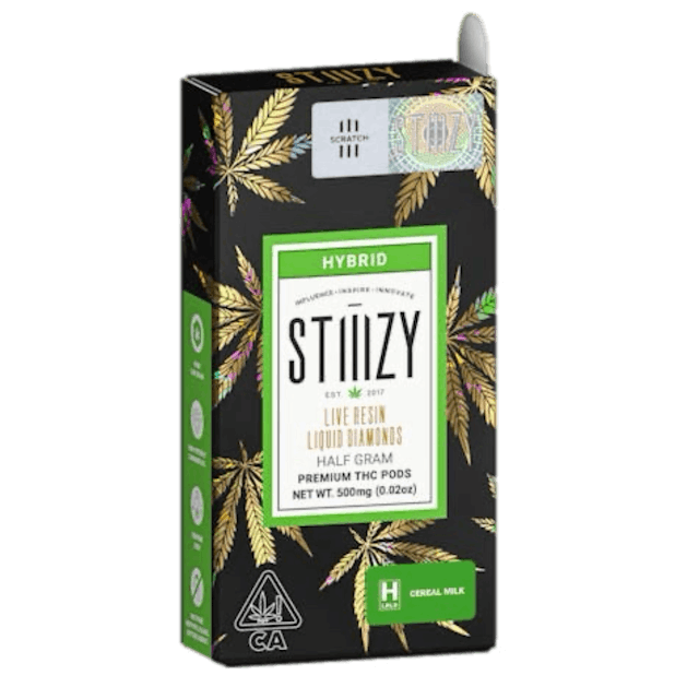 Photograph of product: Cereal Milk LQD Vape 0.5g - 