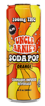 Photograph of product: Orange Soda 12oz 100mg   100 Mg