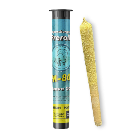 Photograph of product: M-80 Guava OG Infused Preroll