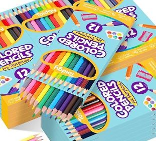 Photograph of product: Coloring Pencils- 12 pack - 