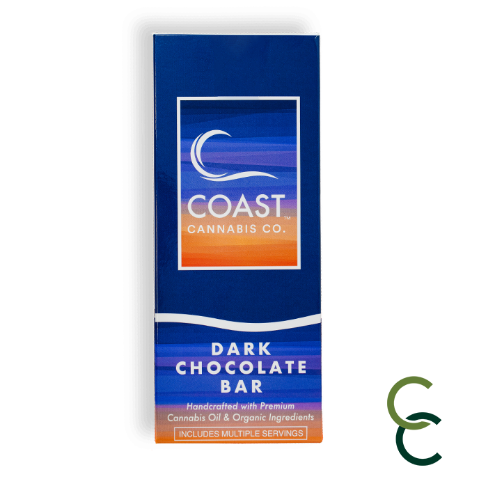 Photograph of product: Dark Chocolate Sea Salt Bar