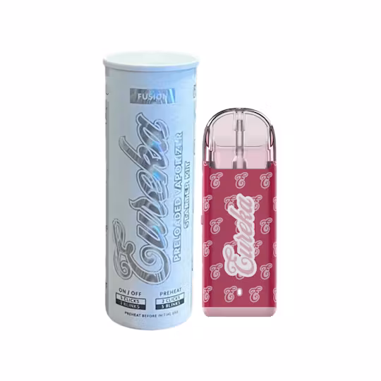 Photograph of product: Eureka Pre Load Fusion- Lychee Luxe (2:1 TH-oui/CBD)
