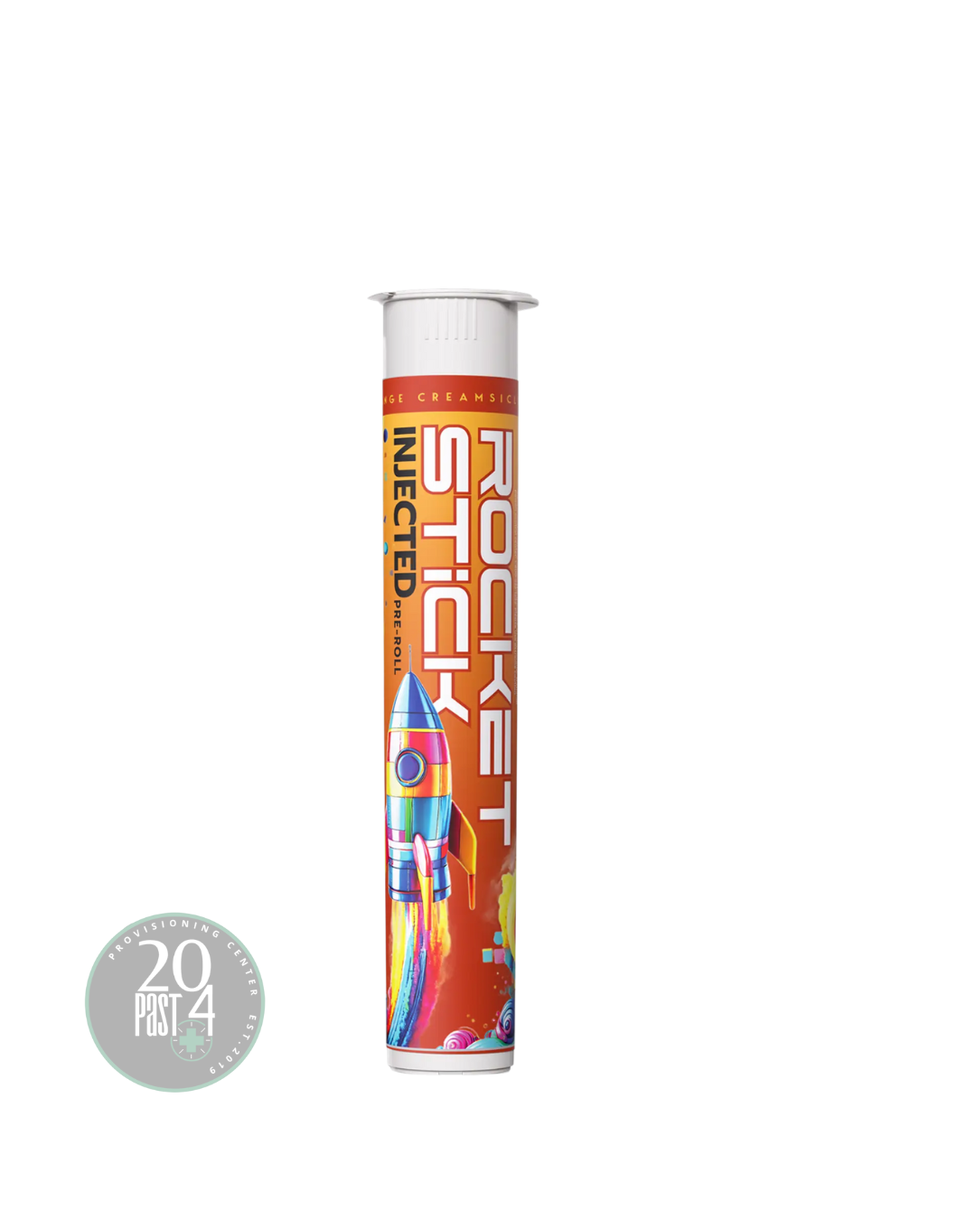 Photograph of product: Rocket Stick | Orange Creamsicle | Infused Pre-Roll