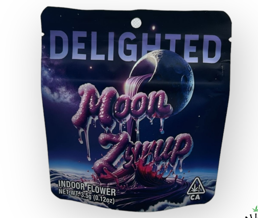 Photograph of product: Delighted Moon Zyrup Oui'd Flower 3.5g