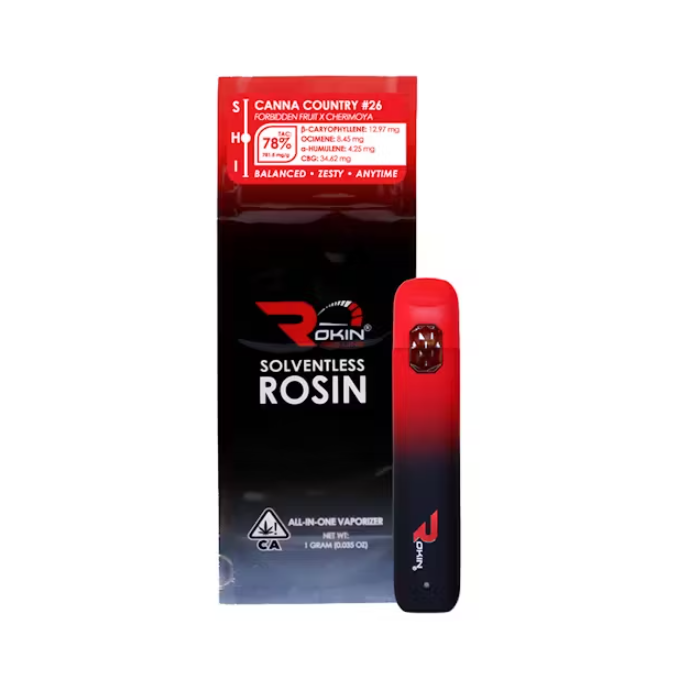 Photograph of product: CANNA COUNTRY #26 - LIVE ROSIN [ALL IN ONE] 1G