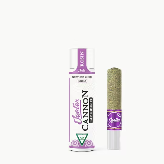 Photograph of product: 1.3G- NEPTUNE KUSH- SOLVENTLESS INFUSED- CANNON