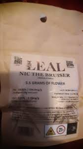 Photograph of product: Leal / Pre-Packed / Nic The Bruiser - 3.5g