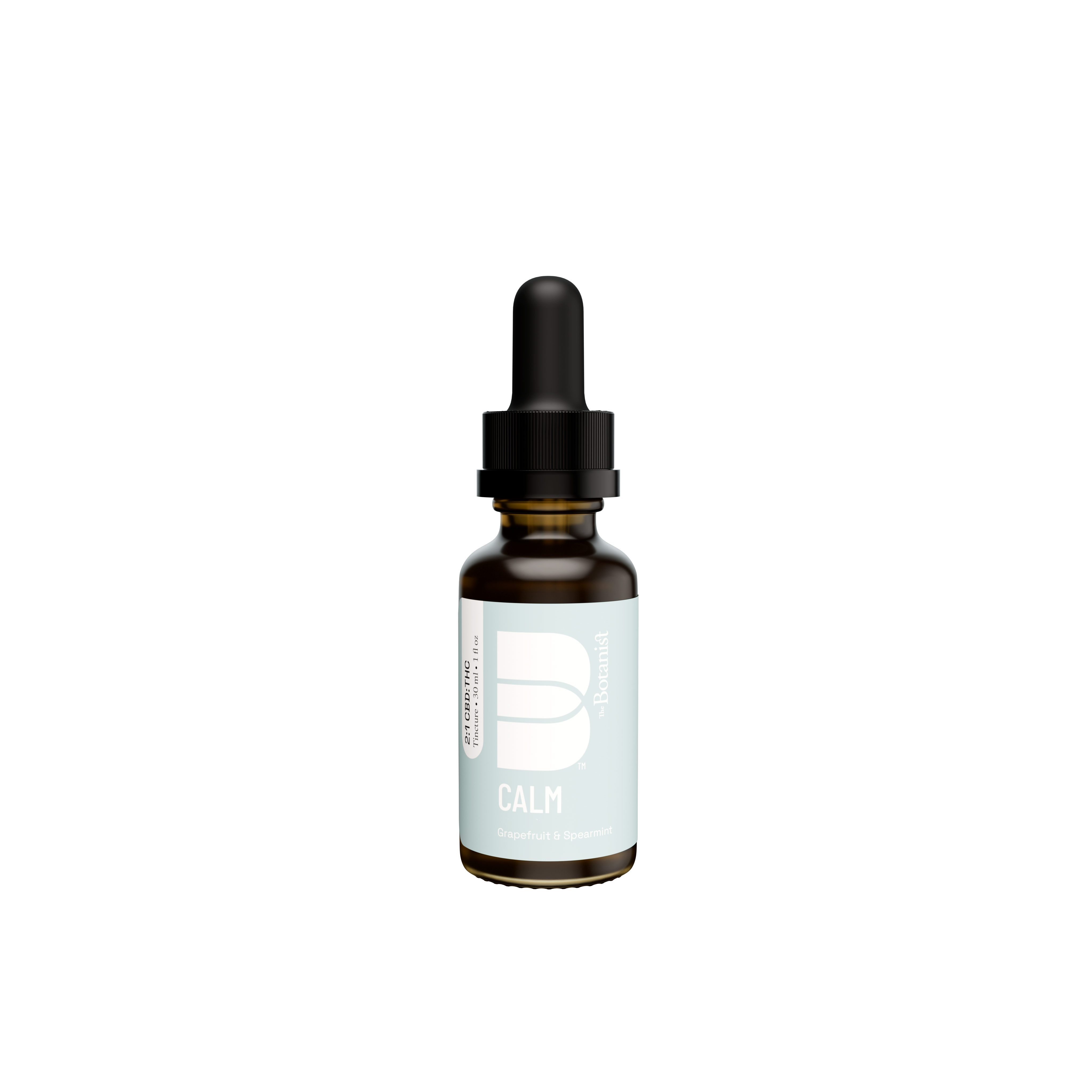 Photograph of product: Calm 2:1 CBD:TH-oui Tincture