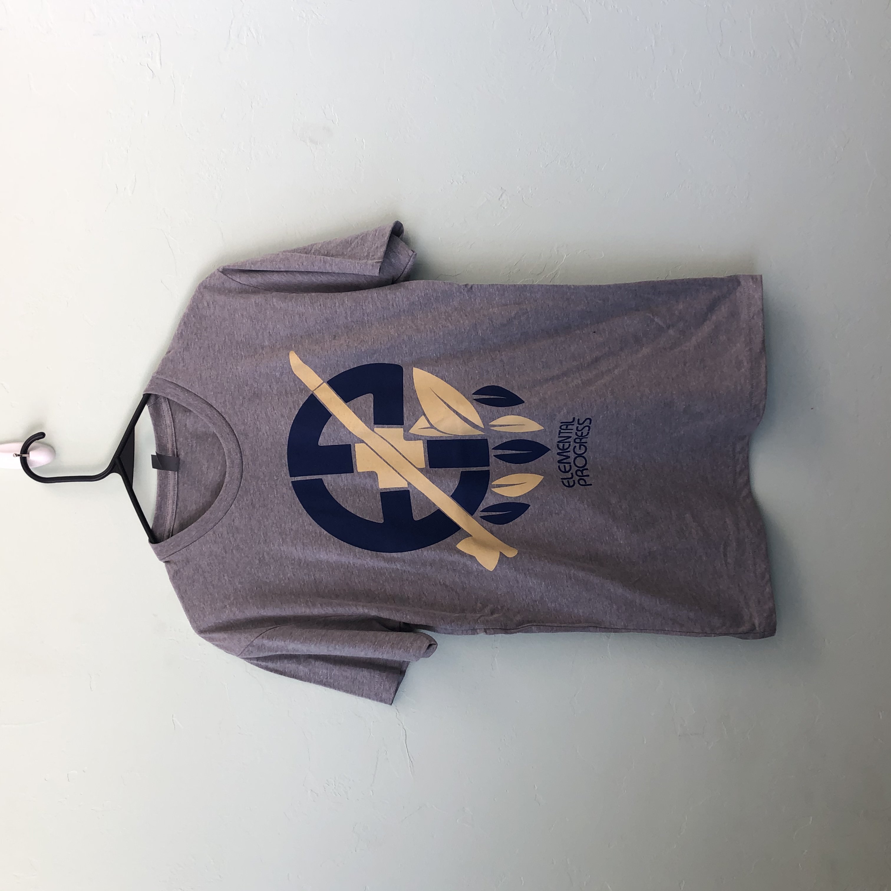 Photograph of product: EP Men's Gray shirt- Medium