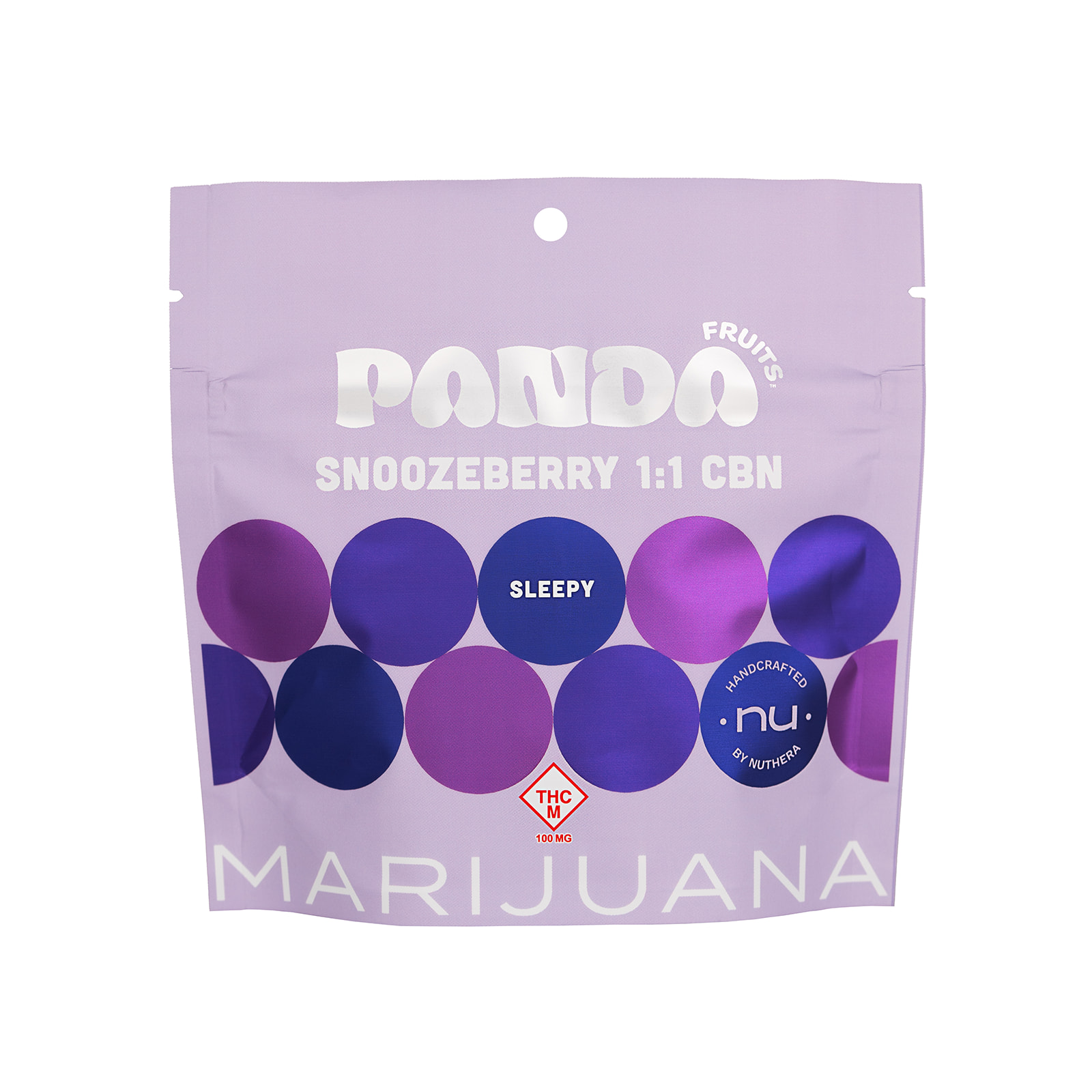 Photograph of product: Panda Fruits Snoozeberry 300mg TH-oui : 300mg CBN