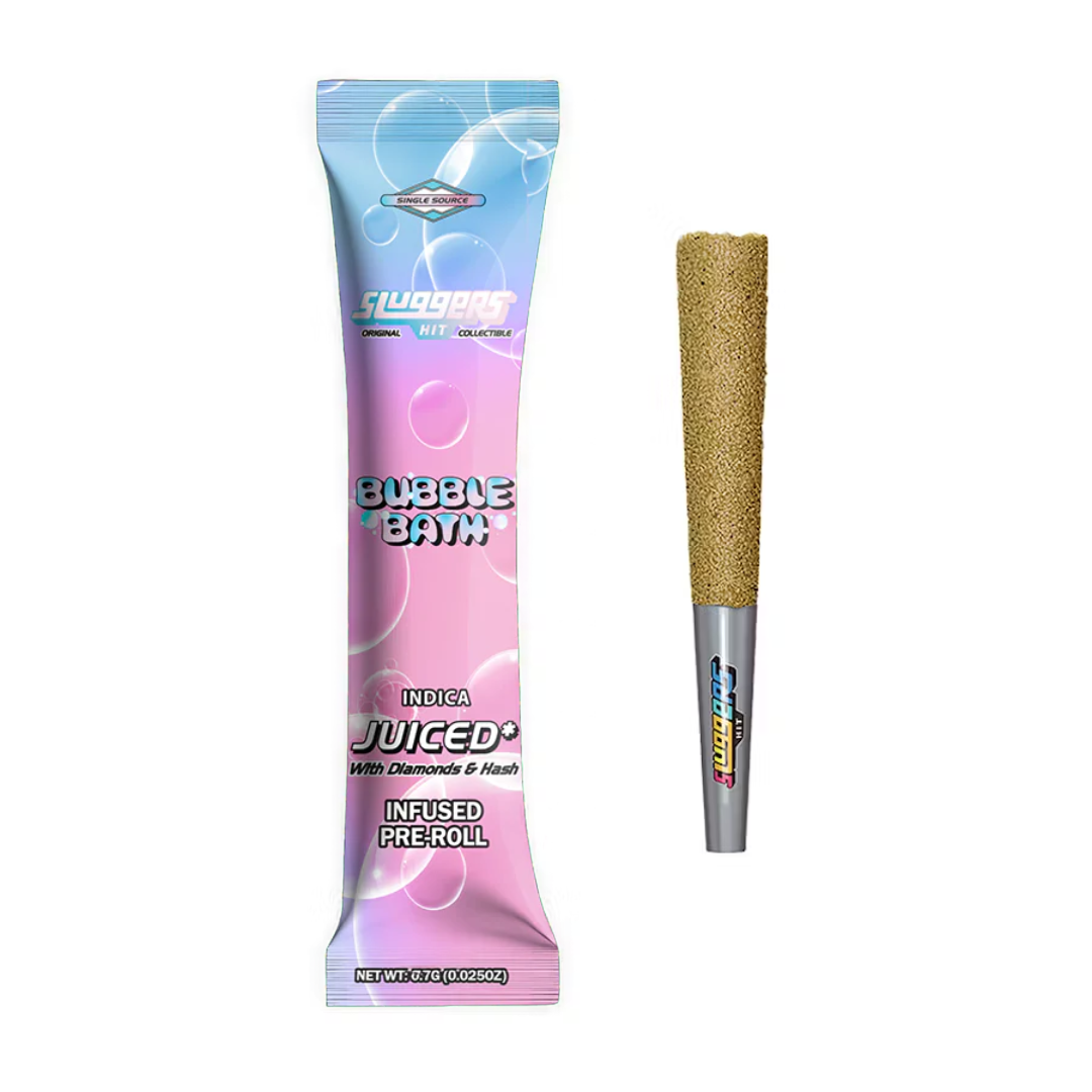 Photograph of product: Sluggers - Bubble Bath (Oui'd) Infused Preroll