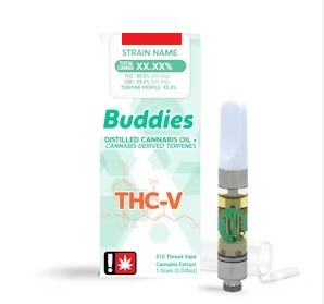 Photograph of product: Live Resin Cartridge | GSD Lemon Meringue | 1:1 (TH-oui:TH-ouiV) | 1g