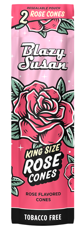 Photograph of product: Blazy Susan Rose Cones | King Size | 2pc |