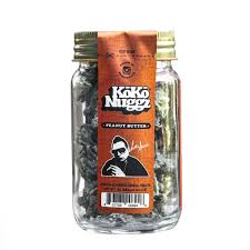 Photograph of product: Crispy Treats | Peanut Butter | 100mg | Koko Nuggz