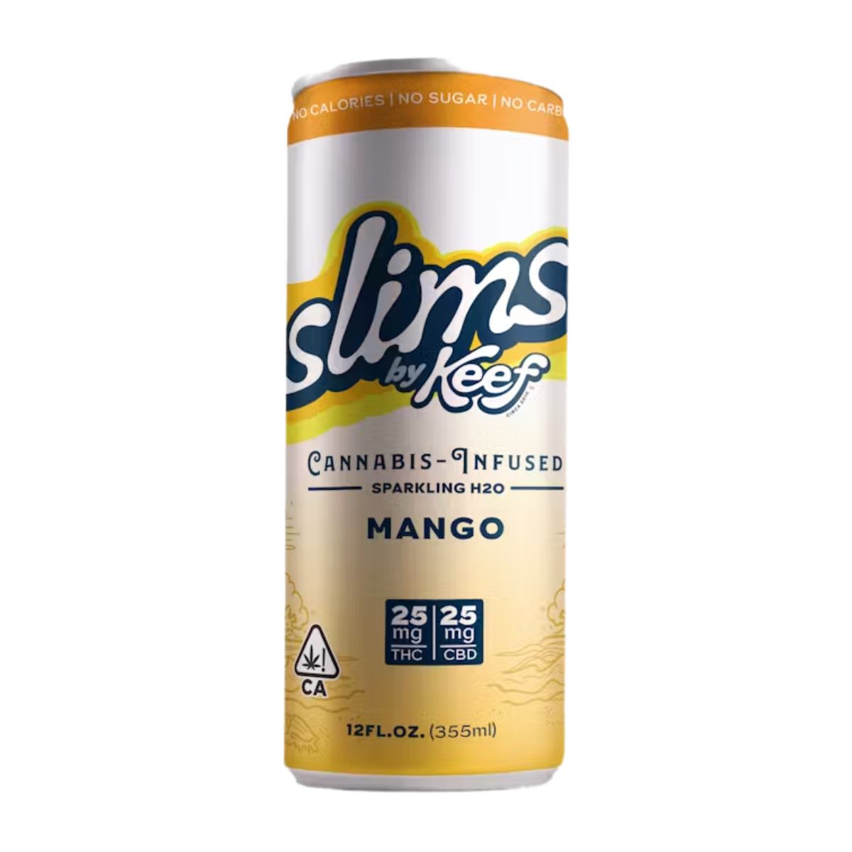 Photograph of product: SLIMS MANGO 25:25 SPARKLING H20