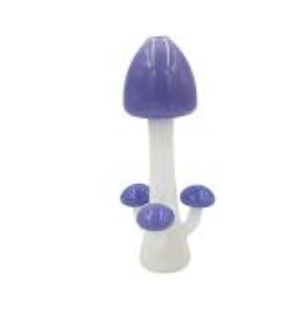 Photograph of product: LuvBuds | Mushroom Chillum | 6"