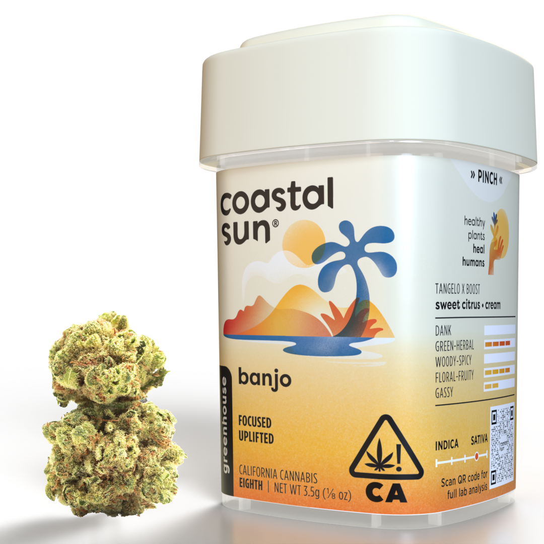 Photograph of product: Banjo Greenhouse Flower 3.5g