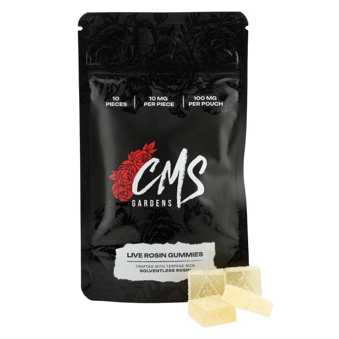 Photograph of product: Sea Foam Lime Live Rosin Gummies - 10mg 10pk