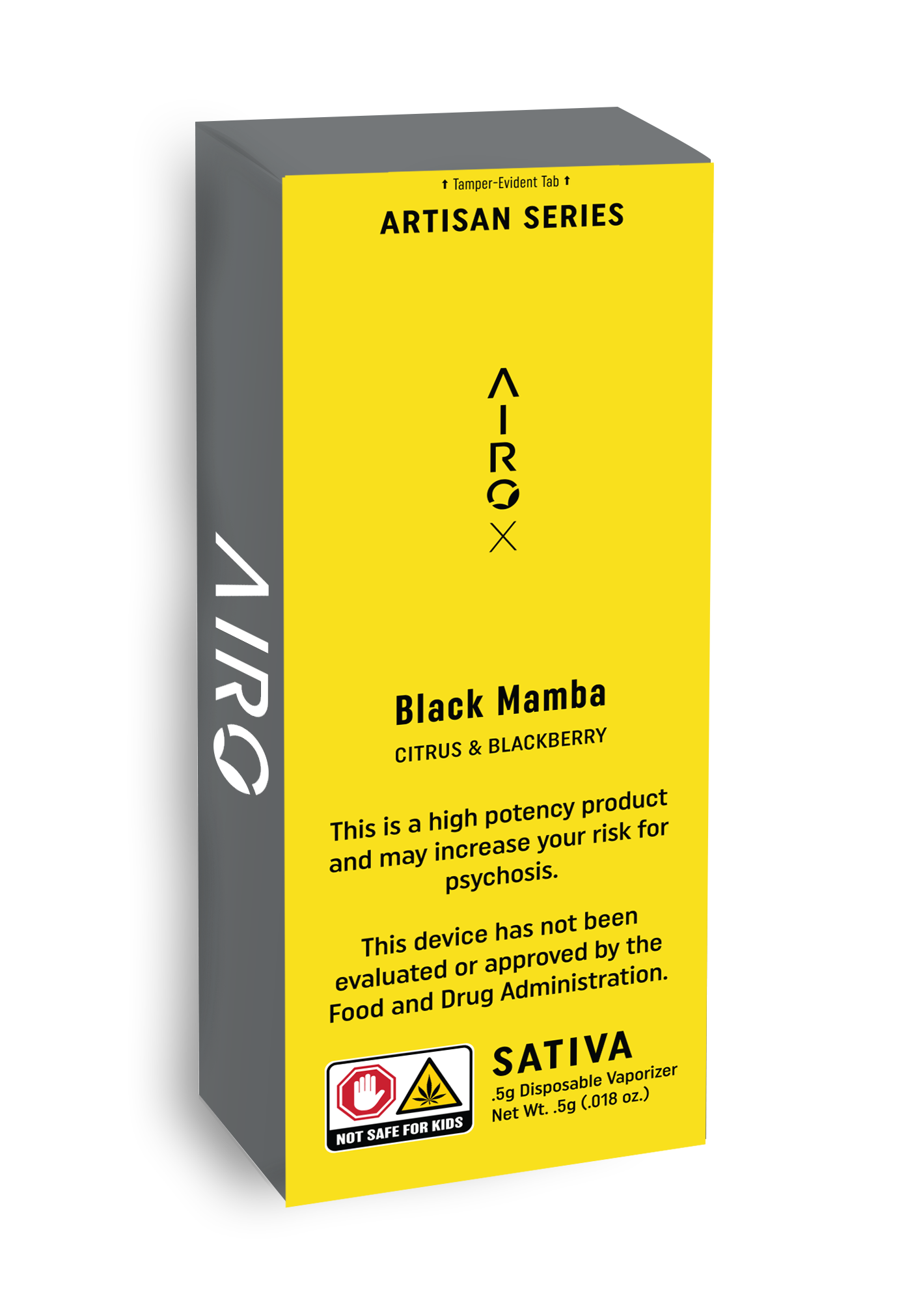 Photograph of product: Airo Black Mamba Disposable Cartridge (REC)