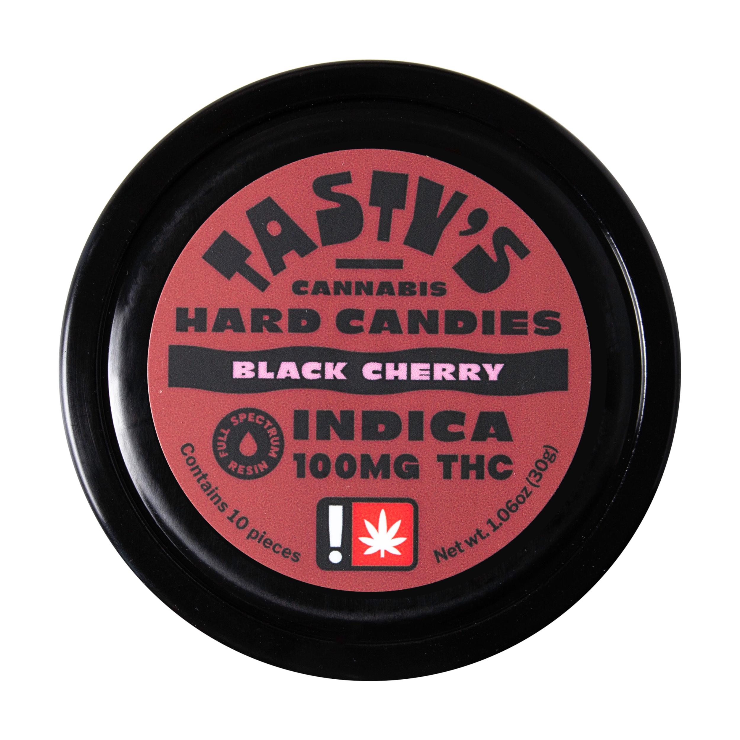 Photograph of Product: Tasty's | Hard Candies | Black Cherry Indica