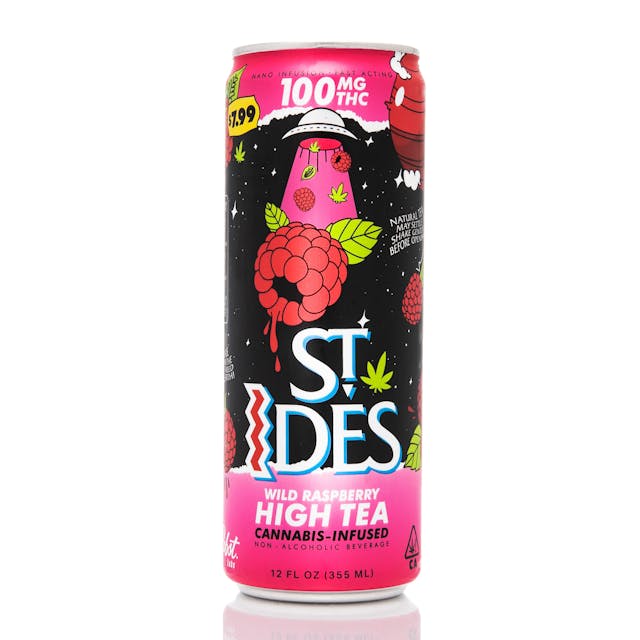 Photograph of product: Wild Raspberry | 100mg Can - 