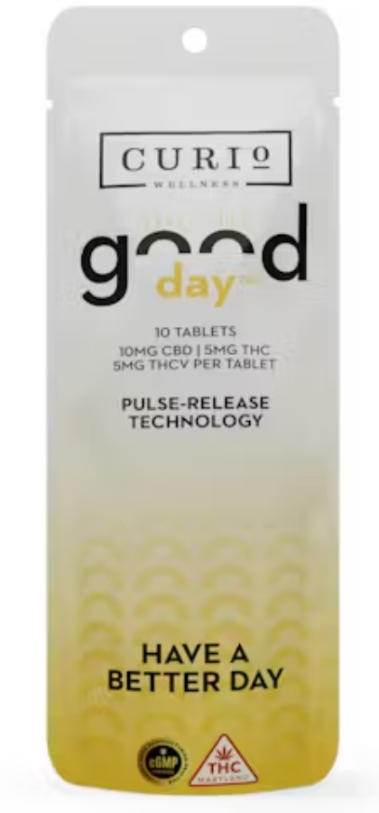 Photograph of product: Good Day Tablets 2:1:1 CBD:TH-oui:TH-ouiV 5mg