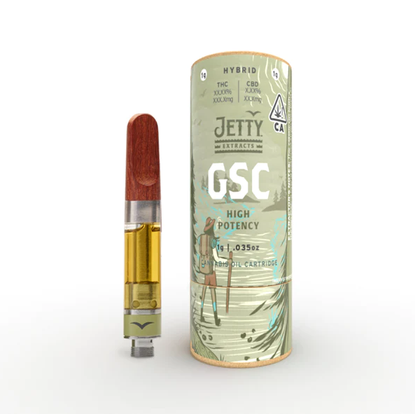 Photograph of product: JETTY GSC CART HYBRID 1 GRAM