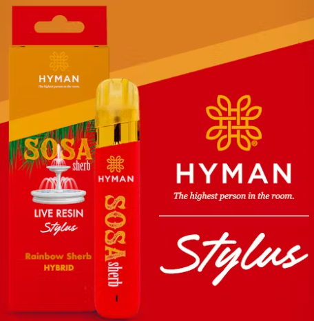 Photograph of product: Live Resin Stylus - Hybrid - Sosa Sherb