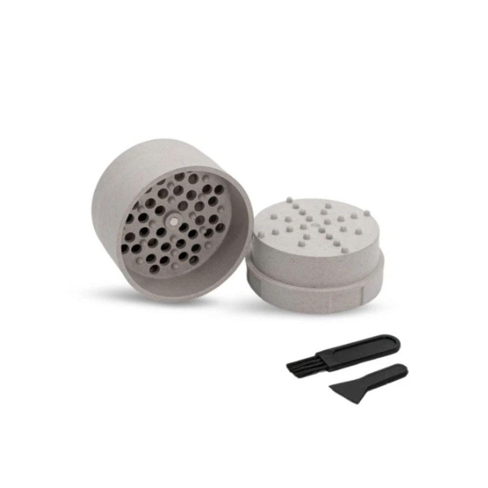 Photograph of product: STACHE Hemp Grynder: Stone White