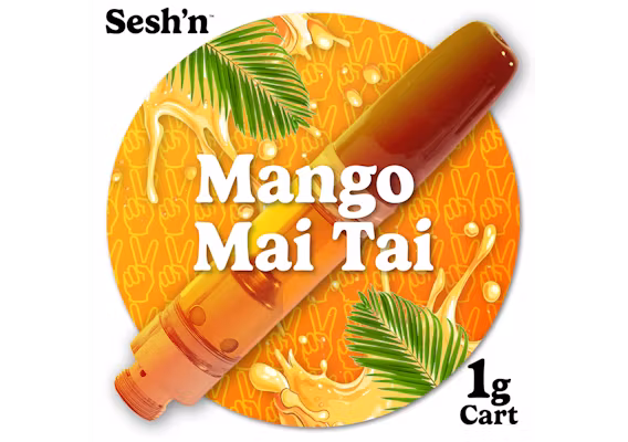 Photograph of product: Mango Mai Tai | Distillate Cartridge | 1g