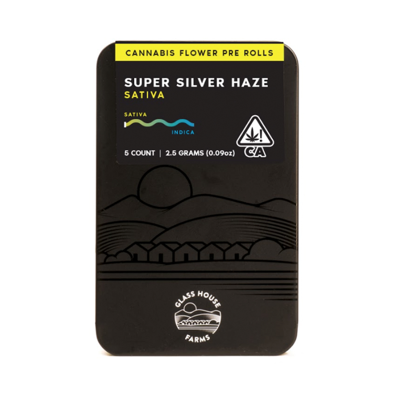 Photograph of product: Super Silver Haze Pre-Roll 5-Pack | 2.5g